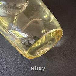 Vase en verre art gravé Miloslav Klinger vintage du milieu du siècle, 24 cm de hauteur, République tchèque