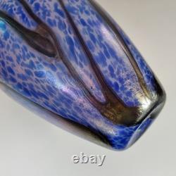 Vase en verre art irisé Liberty, 125ème anniversaire, 28 cm de haut