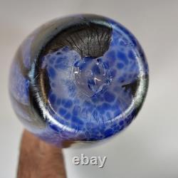 Vase en verre art irisé Liberty, 125ème anniversaire, 28 cm de haut