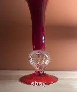 Vase en verre artistique Central Mud géant de 54 cm
