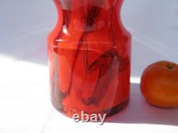 Vase en verre artistique Flora de la verrerie bohémienne Prachen conçu par Frantisek Koudelka