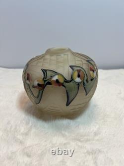 Vase en verre artistique, Petit, Lourd