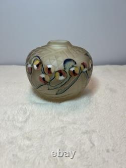 Vase en verre artistique, Petit, Lourd