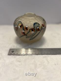 Vase en verre artistique, Petit, Lourd