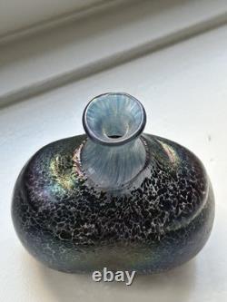 Vase en verre artistique 'Volcan' de Kosta Boda Bertie Vallien
