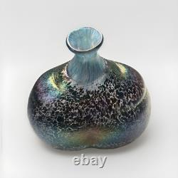 Vase en verre artistique 'Volcan' de Kosta Boda Bertie Vallien
