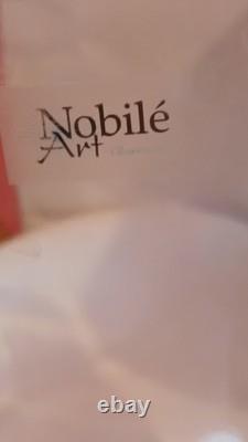 Vase en verre artistique bleu et transparent de style Murano Sommerso des années 50, 28 cm de hauteur