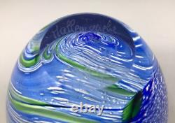 Vase en verre artistique français d'Olivier Mallemouche