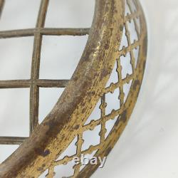 Vase en verre artistique irisé austro-bohémien de 22 cm de large avec grenouille