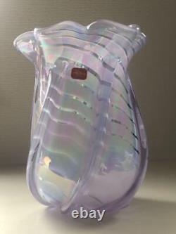 Vase en verre artistique joli