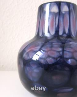 Vase en verre artistique moderniste de Murano, Italie, Barovier & Toso, époque Ercole Barovier