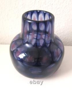 Vase en verre artistique moderniste de Murano, Italie, Barovier & Toso, époque Ercole Barovier