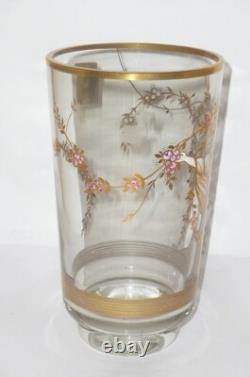 Vase en verre bohème Joska Studio Design Vase dame Art nouveau Bohême