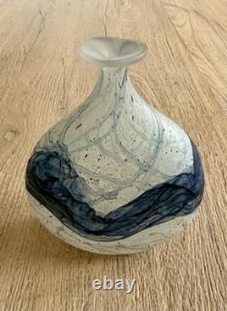 Vase en verre bouteille Peter Layton Studio (London Glassblowing)