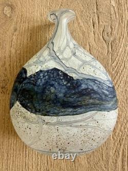 Vase en verre bouteille Peter Layton Studio (London Glassblowing)