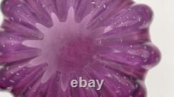 Vase en verre cerné Bullicante Barovier & Toso Murano Italie Grande Italie 1930-1950