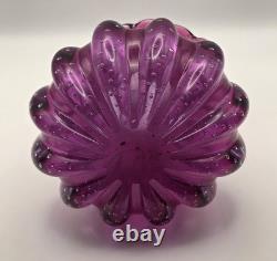 Vase en verre cerné Bullicante Barovier & Toso Murano Italie Grande Italie 1930-1950 Vase en verre cerné Bullicante Barovier & Toso Murano Italie Grande Italie 1930-1950