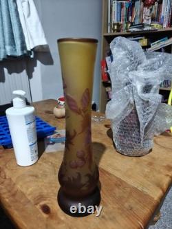 Vase en verre d'Émile Gallé