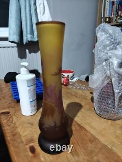 Vase en verre d'Émile Gallé