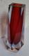 Vase En Verre D'art Murano Sommerso Vintage Des Ann&eacute;es 1970 De Style Mid-century Modern