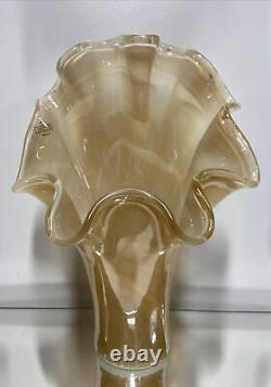 Vase en verre d'art Ruffel MURANO LG VTG