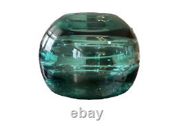 Vase en verre d'art antique suédois Orrefors d'Edward Hald