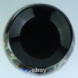 Vase en verre d'art aventurine cuivrée Murano XL