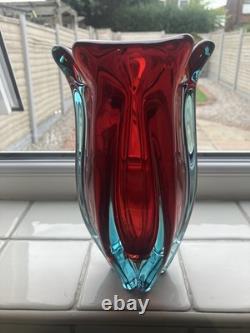 Vase en verre d'art de Murano