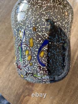 Vase en verre d'art rare Kosta Boda 59431 signé par l'artiste Bertil Vallien