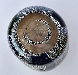 Vase en verre d'art rare Kosta Boda 59431 signé par l'artiste Bertil Vallien