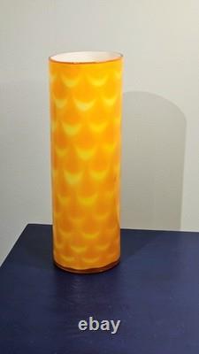 Vase en verre d'art suédois de milieu de siècle Elme Glasbruk par Carl-Olof Borgarp années 1960