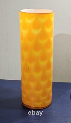 Vase en verre d'art suédois de milieu de siècle Elme Glasbruk par Carl-Olof Borgarp années 1960