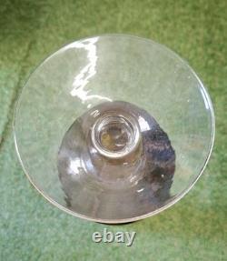 Vase en verre d'olive italien rare et haut (50CM) Object Dart. Milieu du siècle