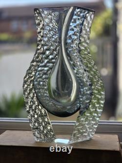 Vase en verre de Murano Alessandro Mandruzzato - Signé et daté 26/11/2001, Rare Sommerso