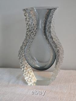 Vase en verre de Murano Alessandro Mandruzzato - Signé et daté 26/11/2001, Rare Sommerso