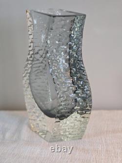 Vase en verre de Murano Alessandro Mandruzzato - Signé et daté 26/11/2001, Rare Sommerso