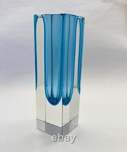 Vase en verre de Murano par Flavio Poli, Italie, années 1970, unique