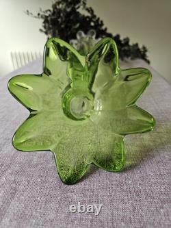 Vase en verre de Murano soufflé à la main Gardenia vintage, Italie, années 1970