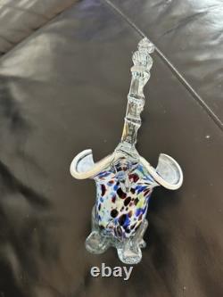 Vase en verre de Murano vintage des années 50