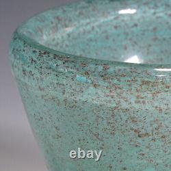 Vase en verre de studio vintage par Volkard Precht (attribué) vers 1960