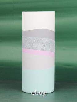 Vase en verre décoratif gris pour table 7017/300/sh345