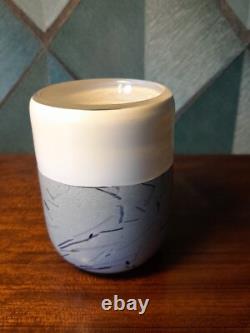 Vase en verre en studio/art signé Richard Meitner de 1979, rare