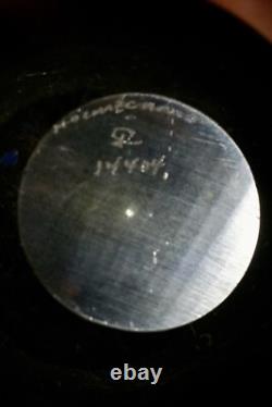 Vase en verre fumé en forme de caneton danois moderne par Per Lutken Holmegaard MCM