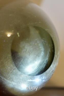 Vase en verre fumé en forme de caneton danois moderne par Per Lutken Holmegaard MCM