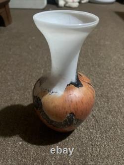 Vase en verre opalin Carlo Moretti vintage Pop Art Florence, fabriqué en Italie dans les années 1970