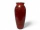 Vase En Verre Rouge Murano 46 Cm En Verre Artistique Soufflé à La Main D'italie, Décoration Affirmée, De Seconde Main