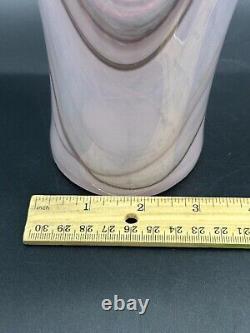 Vase en verre sculptural étonnant par Maden Di Marta Leo