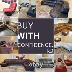 Vase en verre soufflé à la main violet de 24 cm de hauteur, pièce maîtresse artistique pour la décoration de table