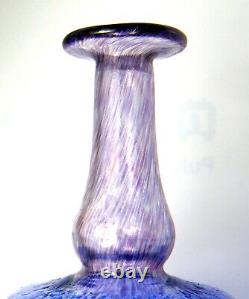 Vase en verre suédois Kosta Boda, vase miniature signé par Bertil Vallien 47835 c. 1977