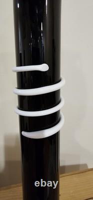 Vase en verre vintage des années 1980 par Jerzy Stuczan-Orkusz HSG Tarnowiec Pologne